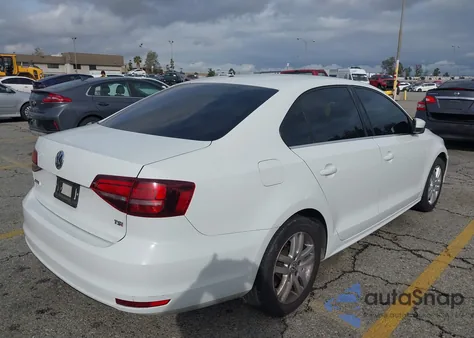 2017 Volkswagen Jetta 1.4T S из США, поврежденный, VIN 3VW2B7AJ7HM210667